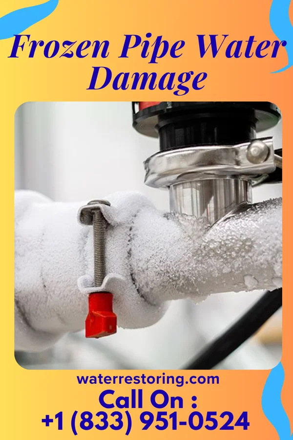 Frozen Pipe Water Damage in Boston, PA